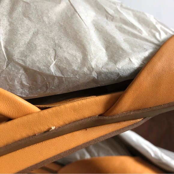 Cantaloupe colored Franco Starto Square toe - Picture 7 of 10